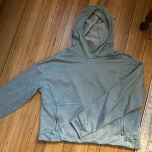 North face crop sweatshirt